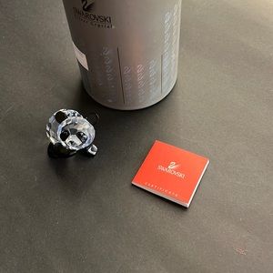 SWAROVSKI Silver Crystal Mother Panda #181080 with Box & Certificate